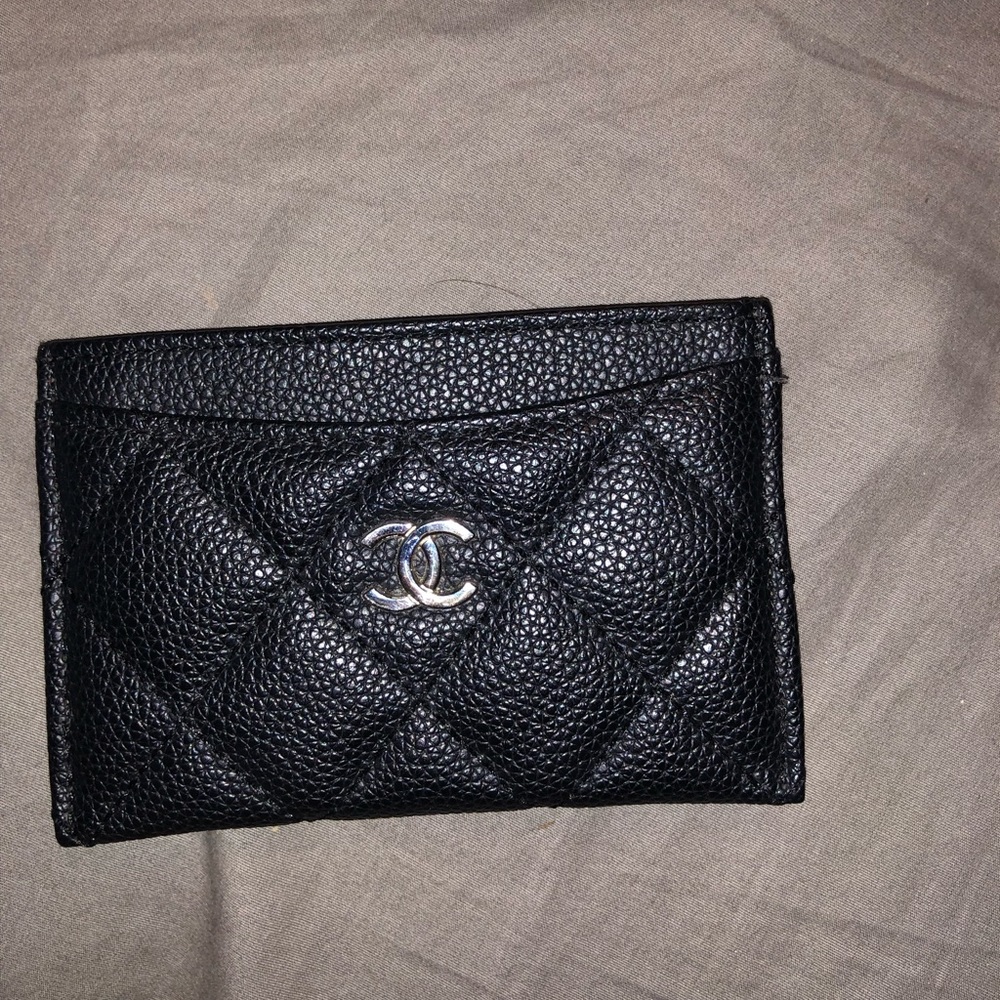 Chanel card holder